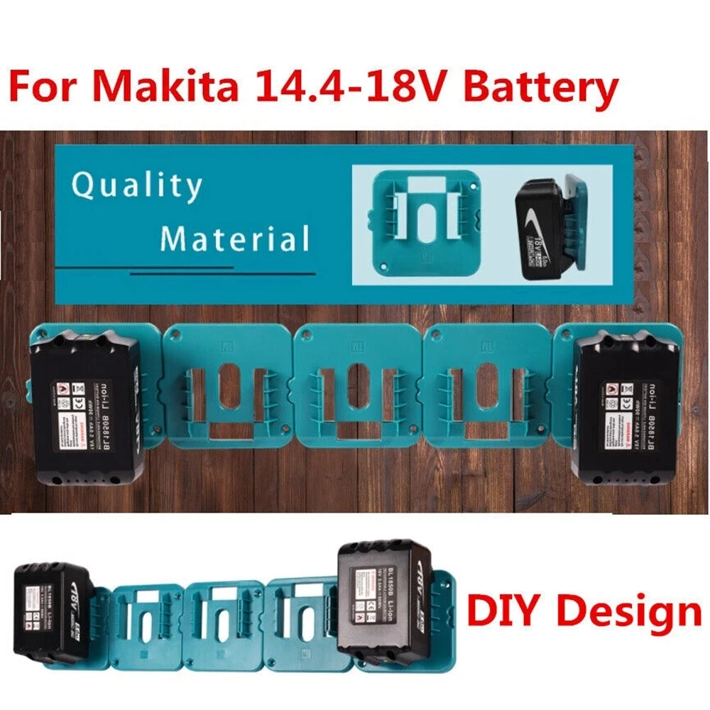 Настенное крепление для аккумулятора для makita bl1840 bl1830 - Фотография_6
