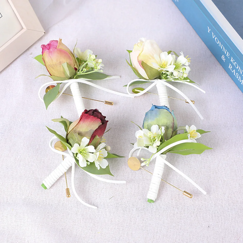 Новый стиль, бутоньерка для жениха и мужчин