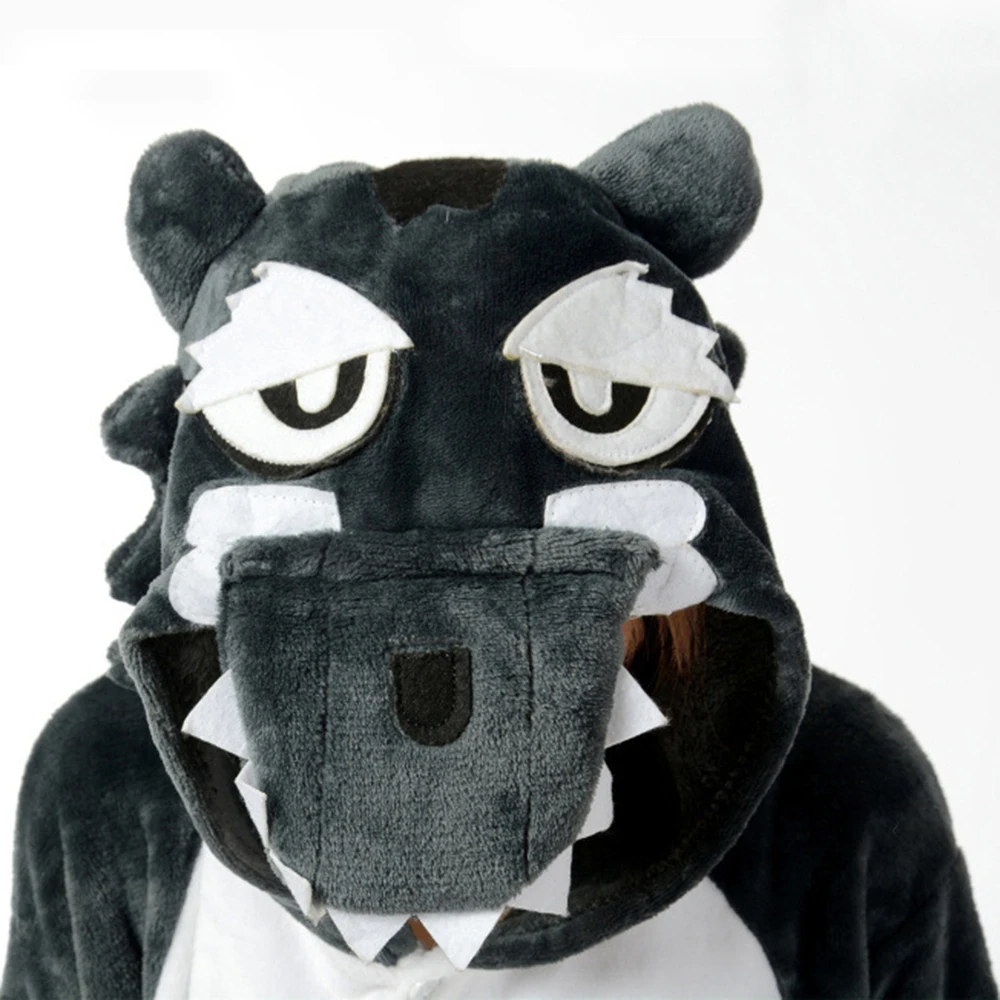 Пижамы-комбинезоны с серыми вовками - Фотография_5