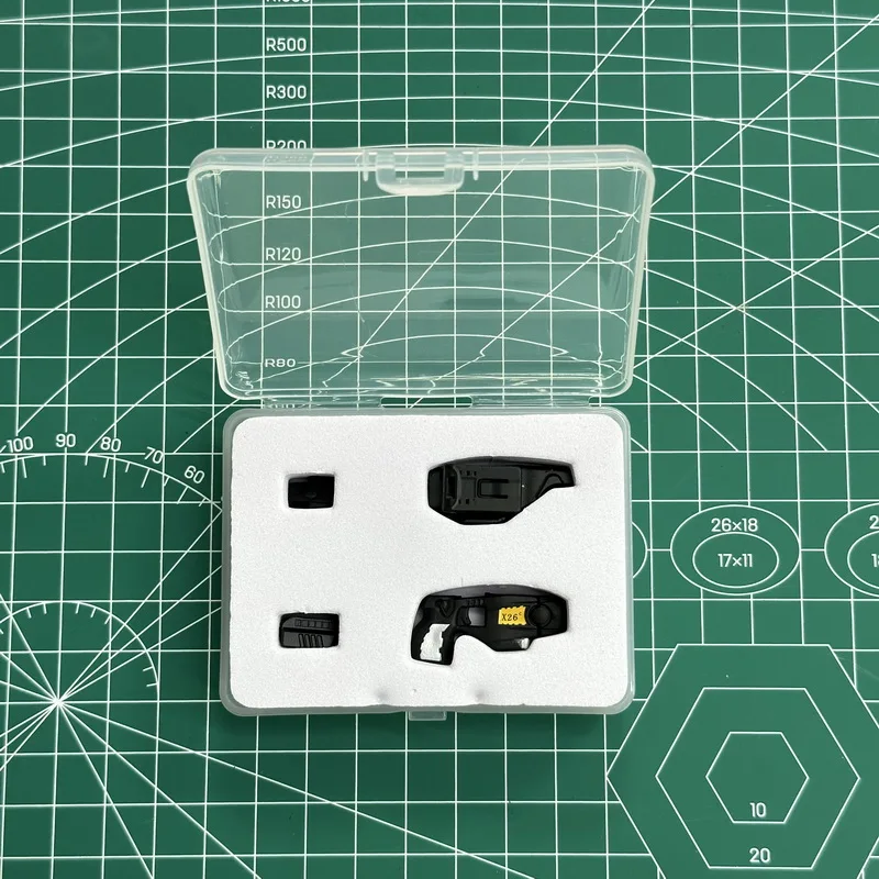 1/6 taser x26 пластиковая модель пистолета черный желтый 3 - Фотография_6