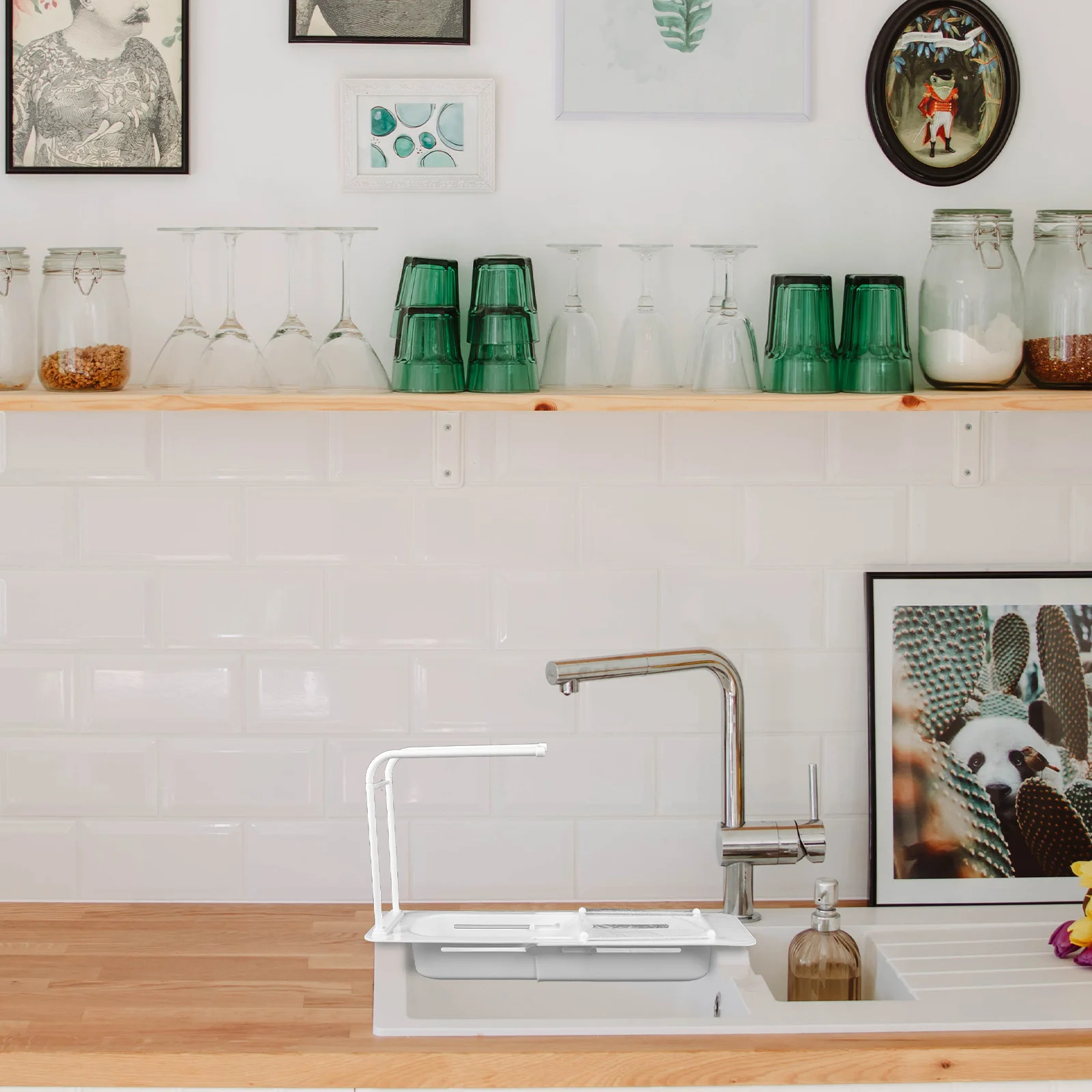 Расширяемый органайзер для раковины - Фотография_3