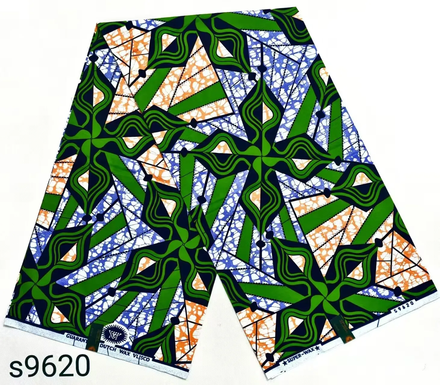 Новая настоящая африканская ткань с восковым принтом