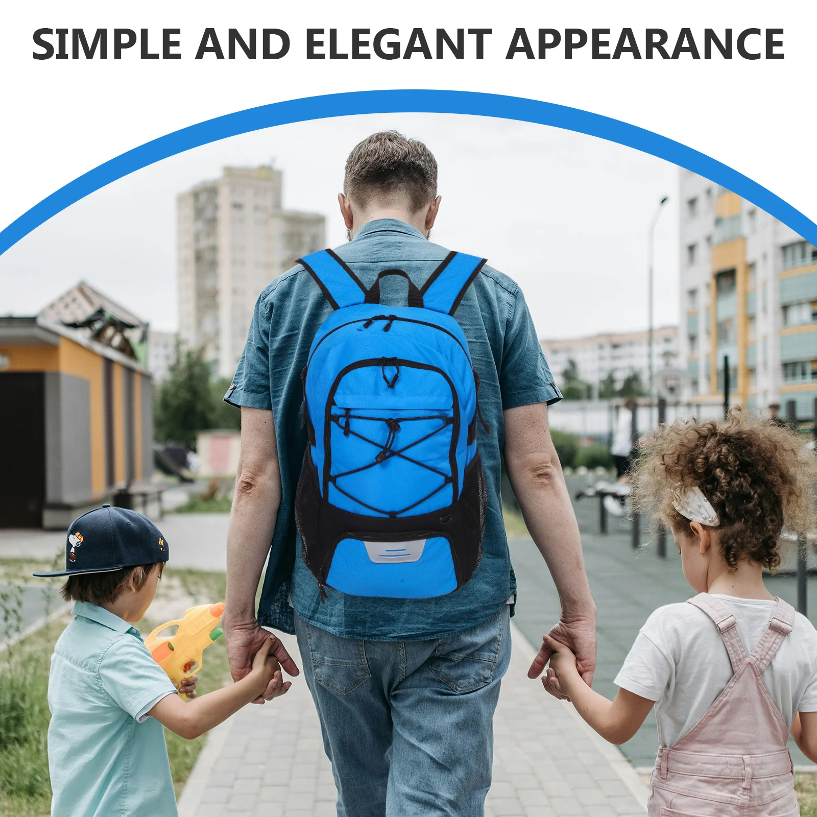 Универсальный рюкзак из ткани оксфорд - Фотография_3