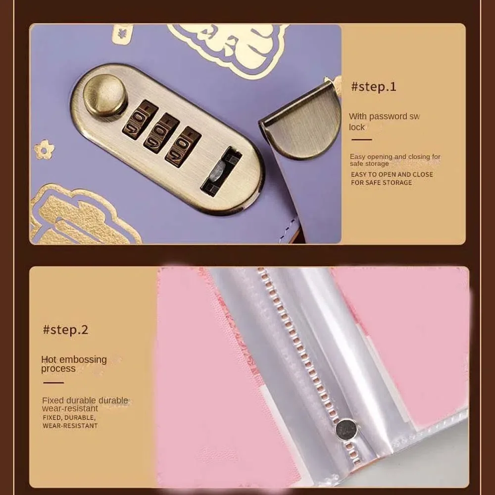 С паролем, экономящая папка для денег