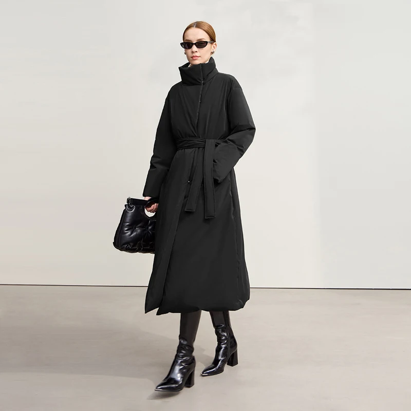 Amii пуховые пальто 2025 - Фотография_4