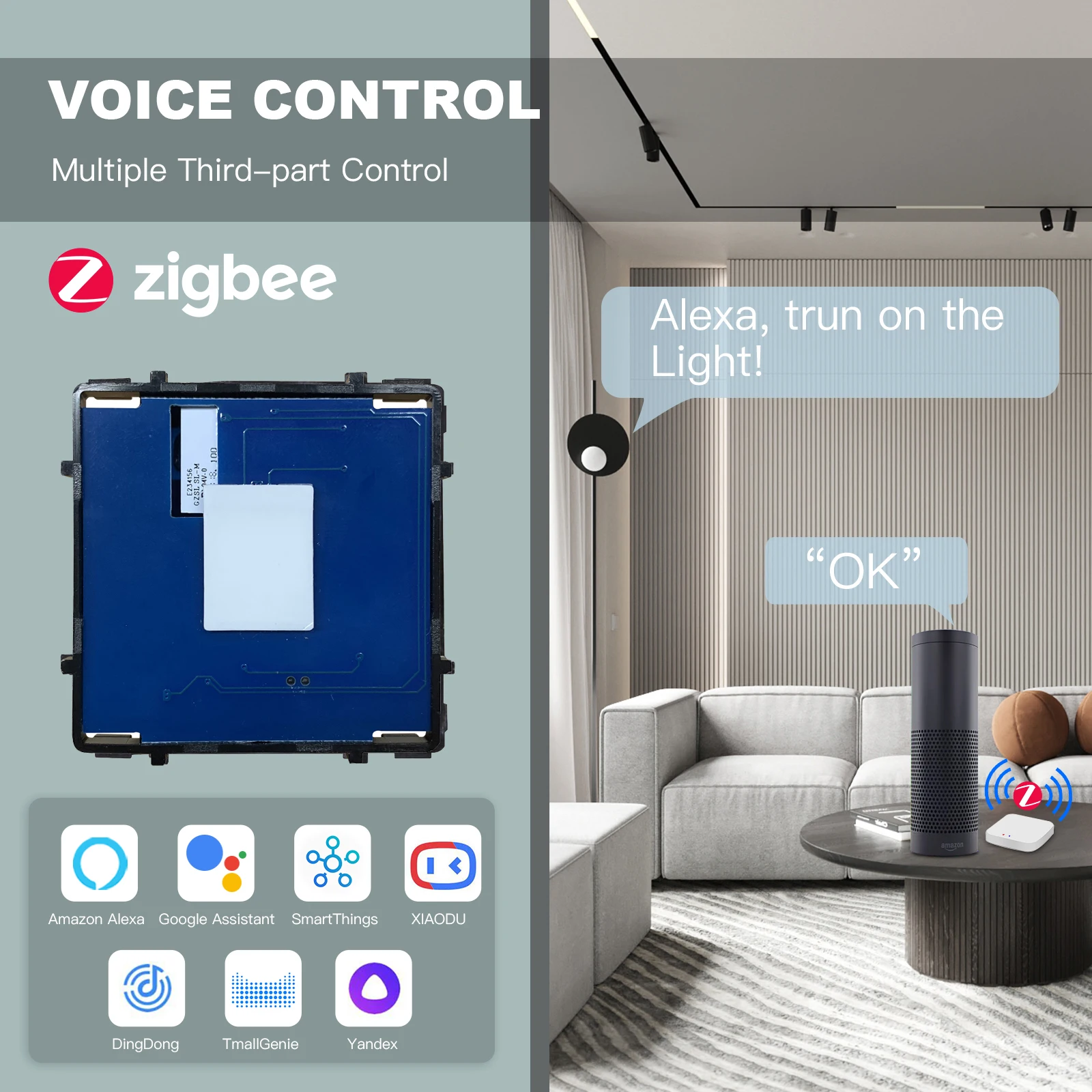Smart zigbee переключатели функциональная - Фотография_4