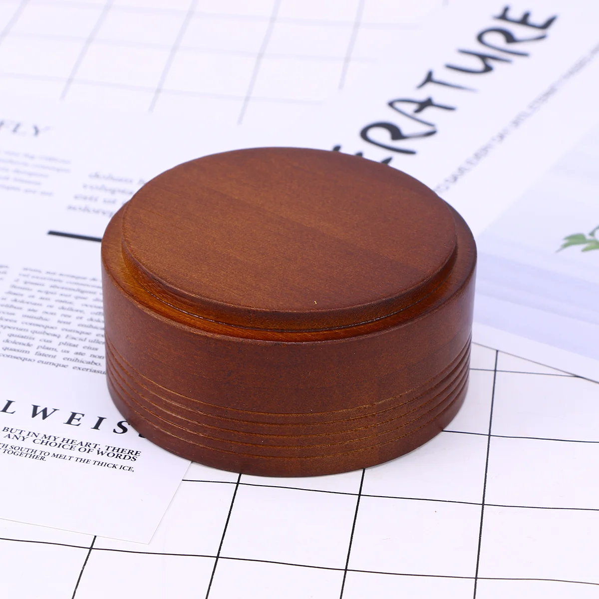 Большая глубокая деревянная чашка для инструментов для мыла для мужчин - Фотография_2