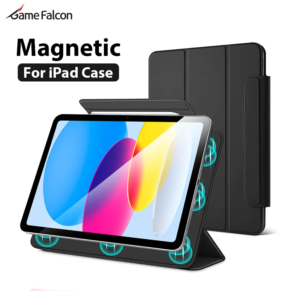 Магнитный чехол для ipad a16 11th 10th 10th generatio pro 13 11 m4 12