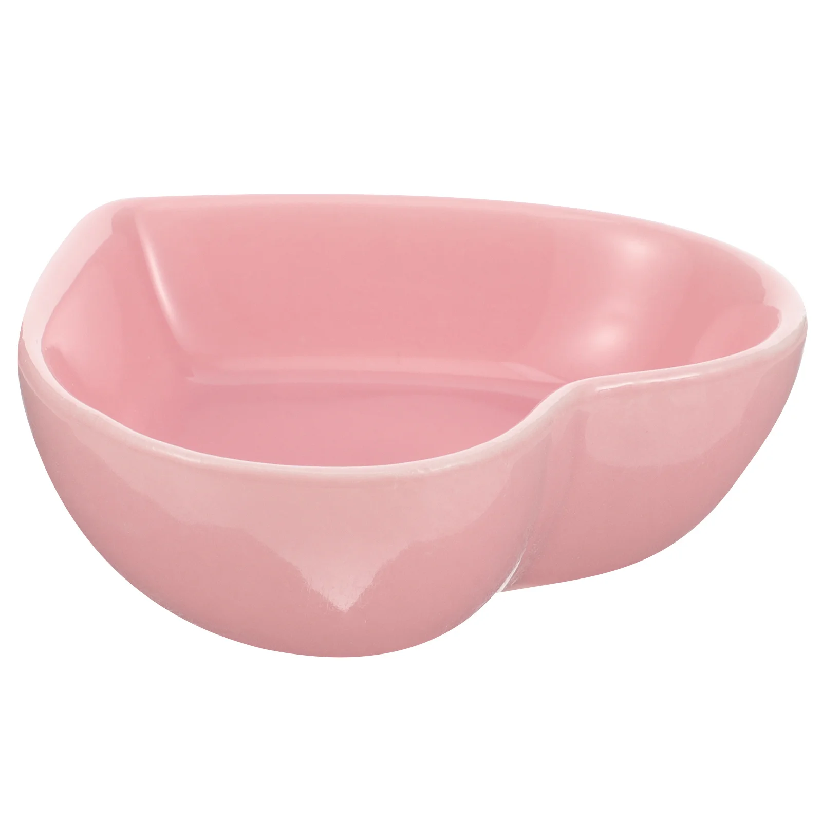 Керамическая миска в форме сердца для хомяка - Фотография_2