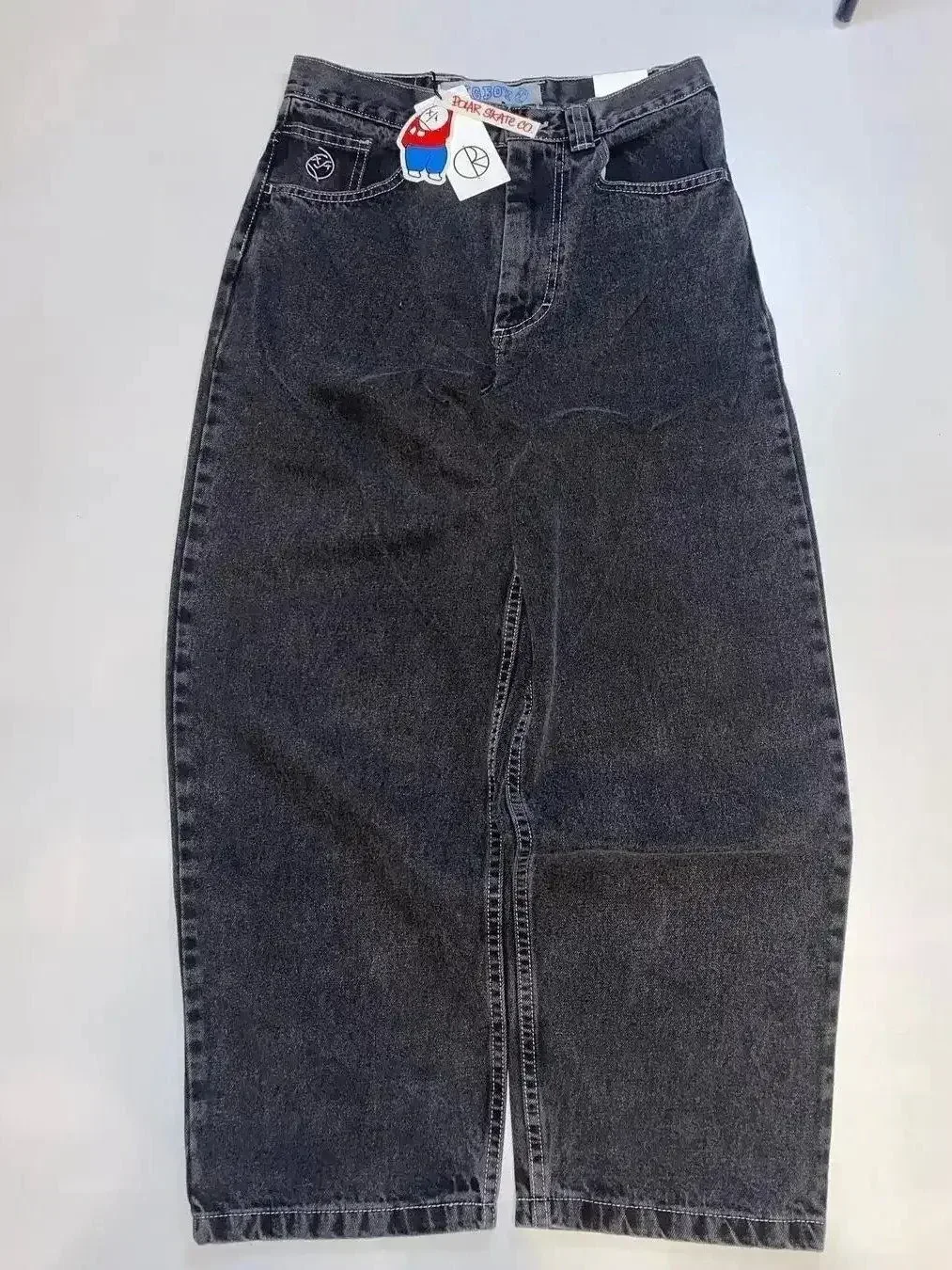Y2k джинсы для больших мальчиков - Фотография_3