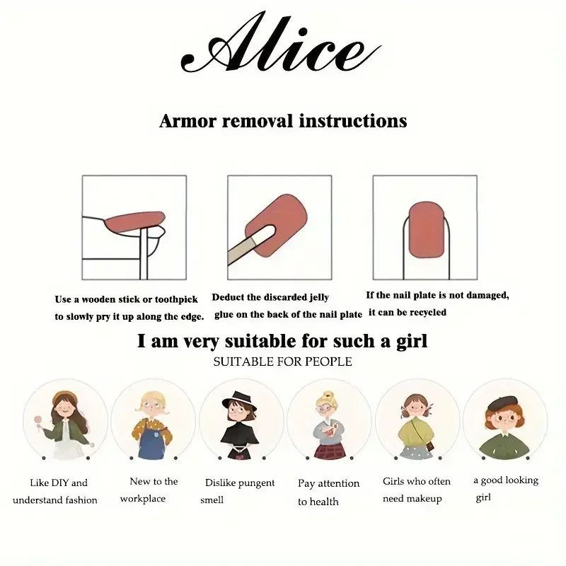 Набор из 24 ногтей с брызгами крови - Фотография_5