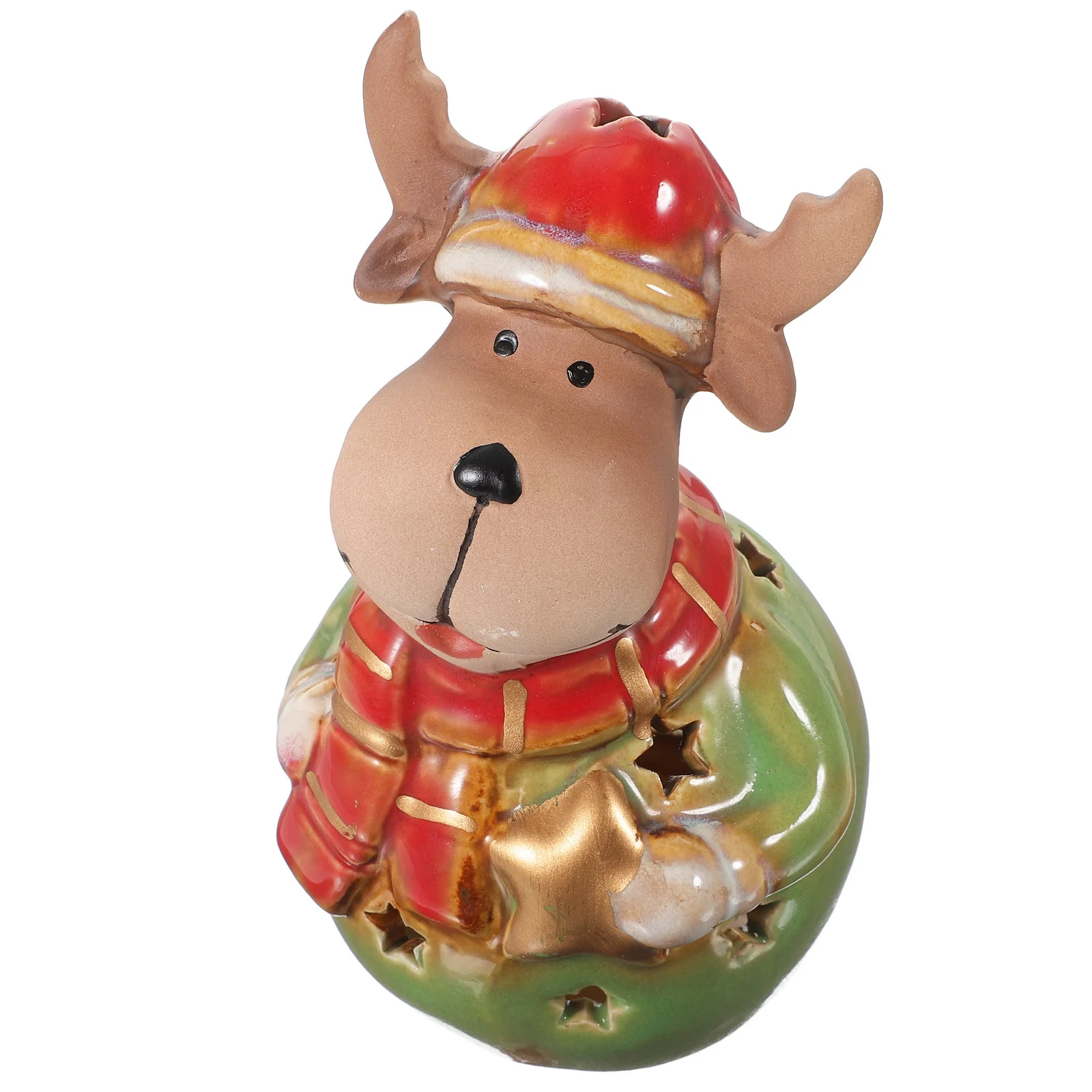 Абажур для лампы в виде снеговика - Фотография_3