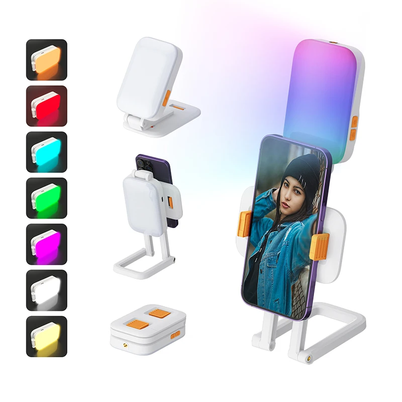 Полноцветный rgb заполняющий светильник для мобильного телефона