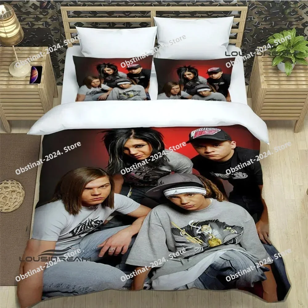Комплект постельного белья с 3d принтом tokio hotel - Фотография_5