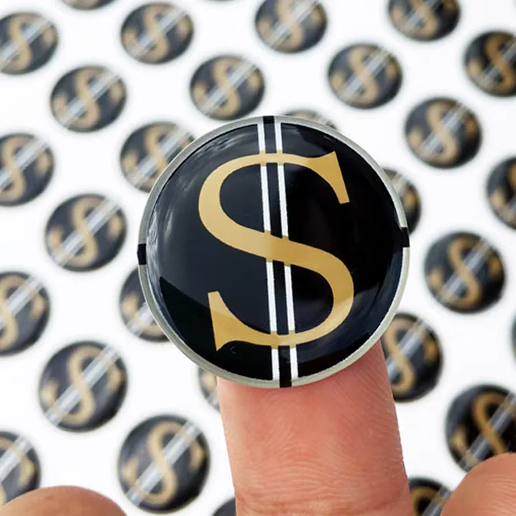 Индивидуальные прозрачные 3d купольные наклейки из смолы - Фотография_5