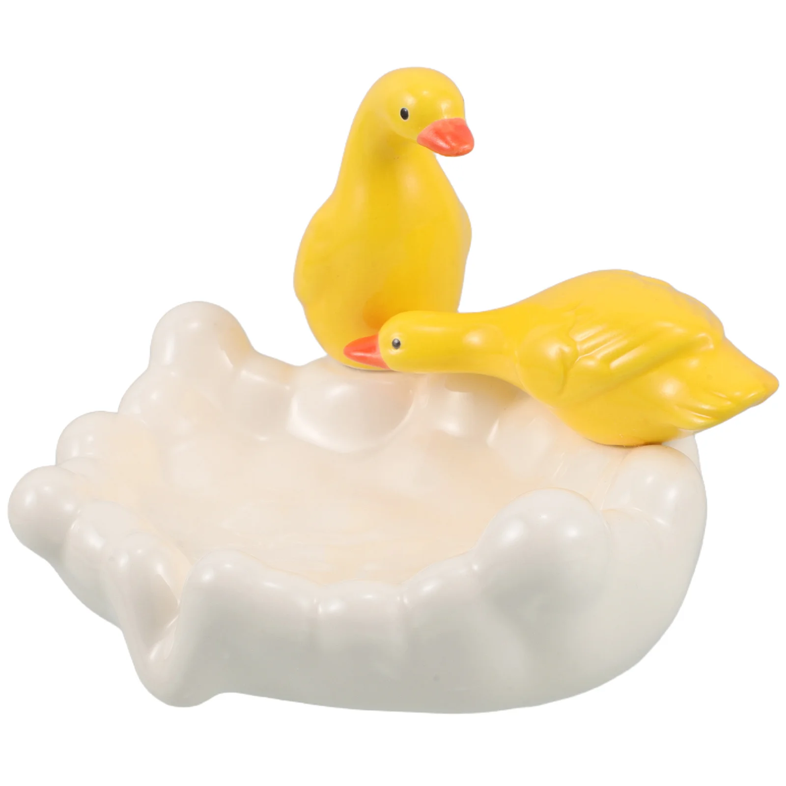 Керамическая мыльница с милой уткой - Фотография_2