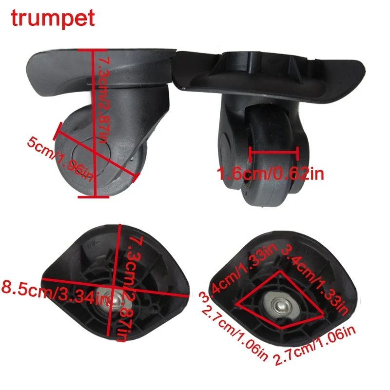 Сменные колёса для багажа a19 - Фотография_6