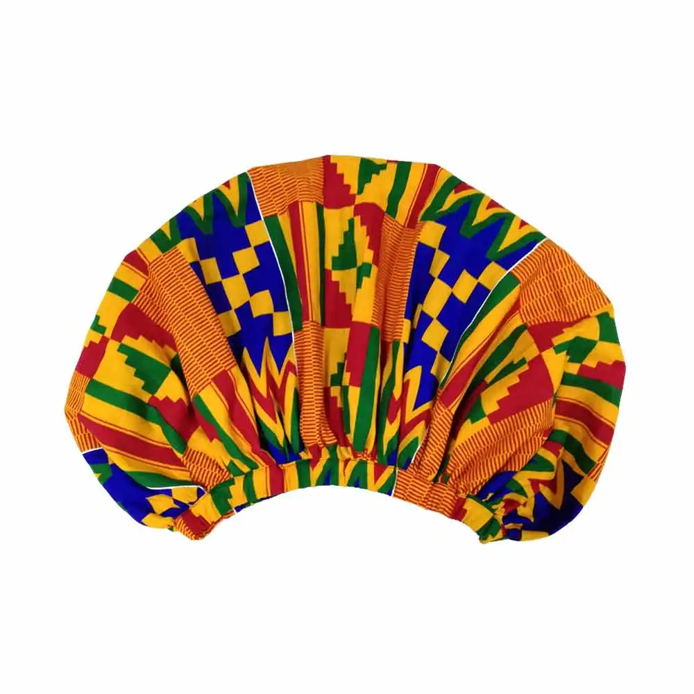 Модная шапочка для душа с принтом анкары и батика для ванной комнаты - Фотография_2