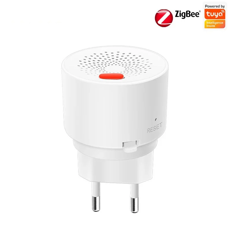 Смарт-детектор утечки газа zigbee с европейской вилкой - Фотография_5