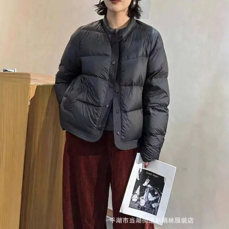 Зимняя японская новая теплая двусторонняя - Фотография_2