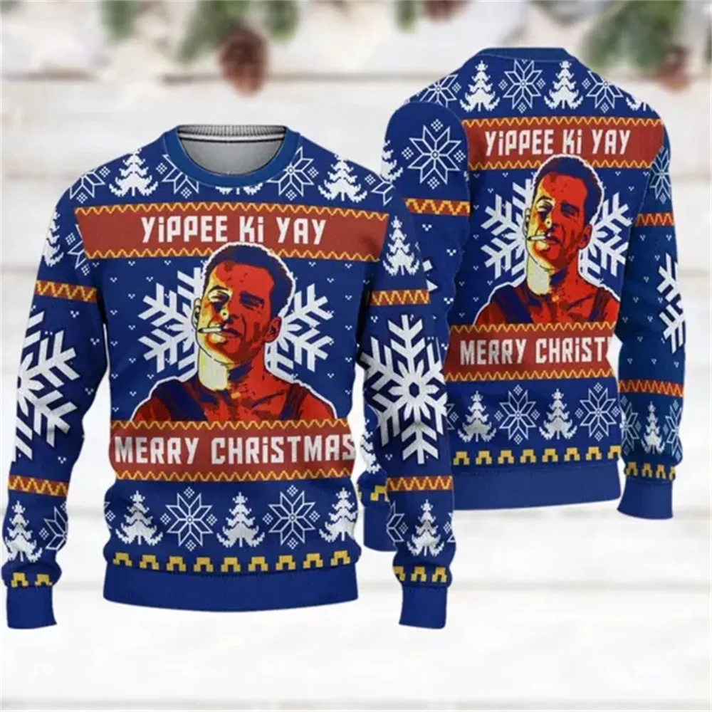 Christmas nakatomi plaza ugly sweater