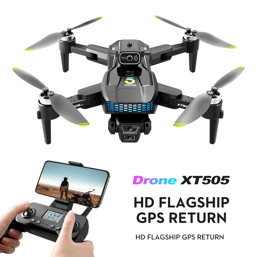 Новинка, профессиональный дрон xt505 с gps