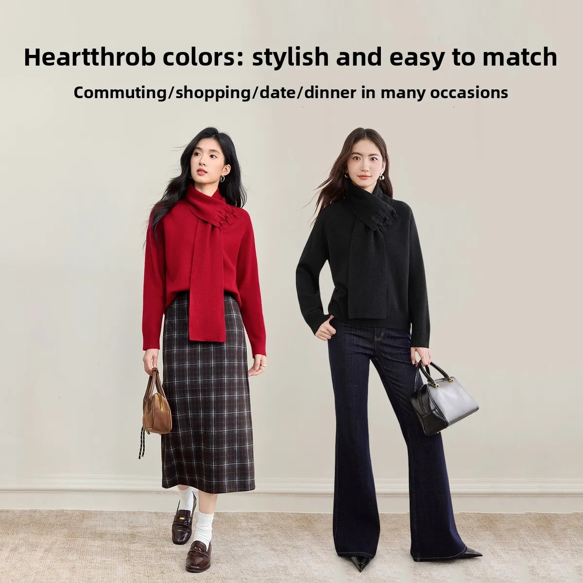 Sentubila женский вязаный пуловер - Фотография_4