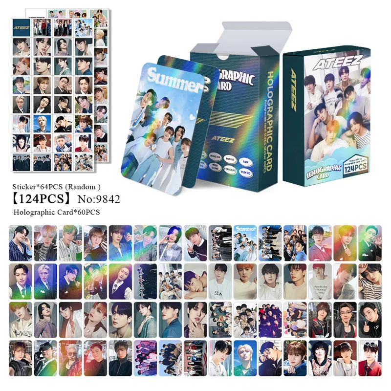 Лазерные карты ateez альбом карты - Фотография_3