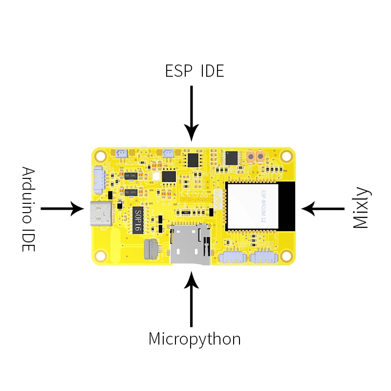 Esp32 arduino lvgl wifi и bluetooth макетная плата 2 - Фотография_3