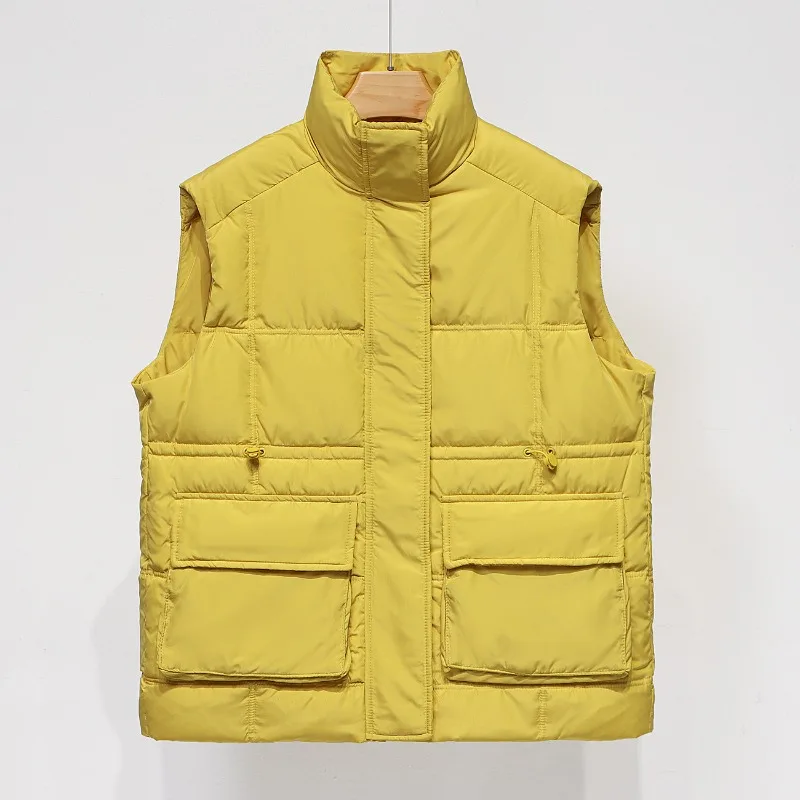 Женский осенне-зимний свободный жилет - Фотография_6