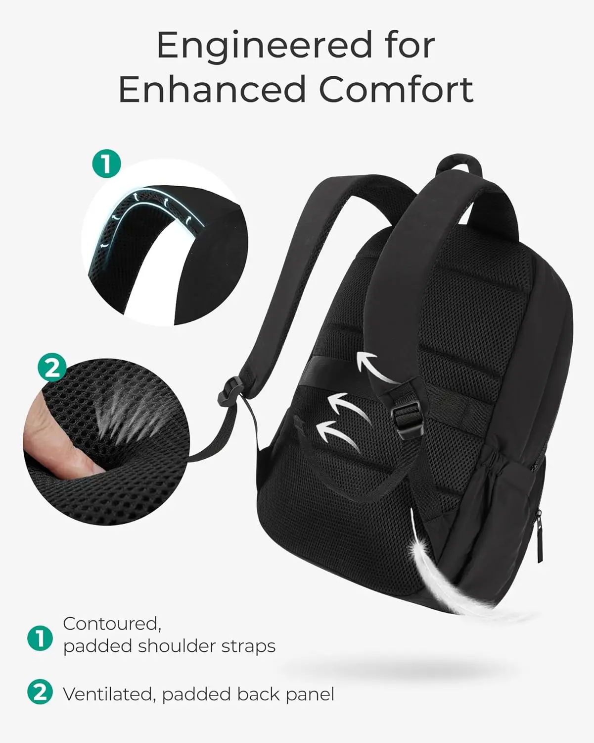 Bagsmat женский рюкзак маленький дорожный рюкзак для ноутбука для женщин - Фотография_5