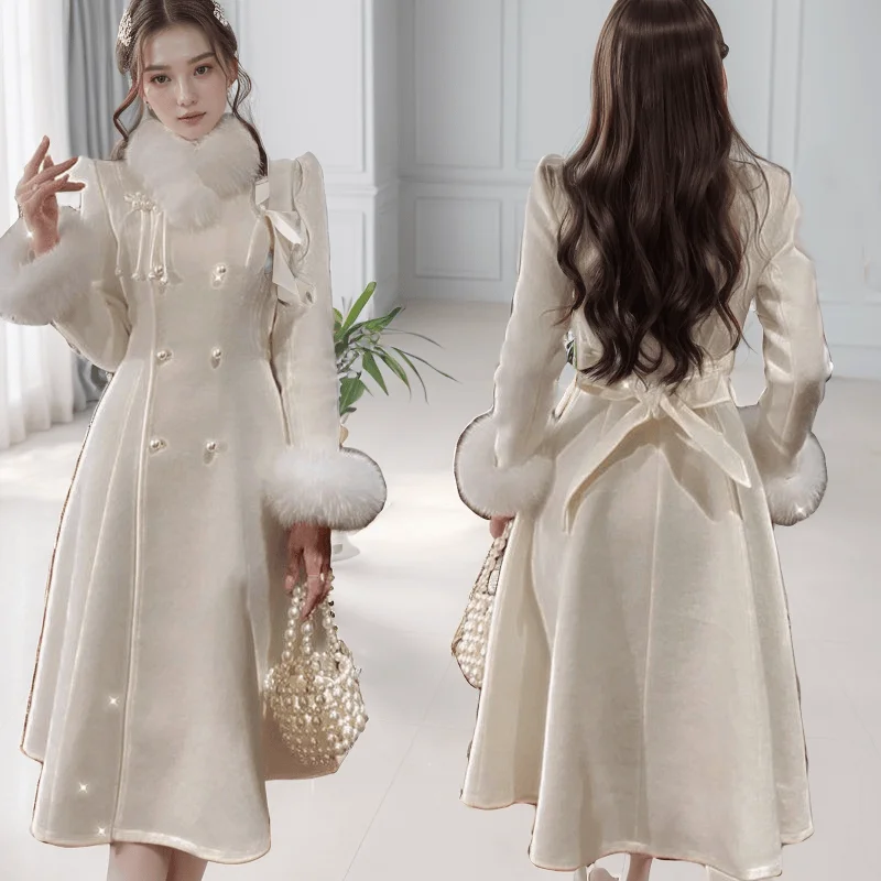 Женское длинное пальто - Фотография_4