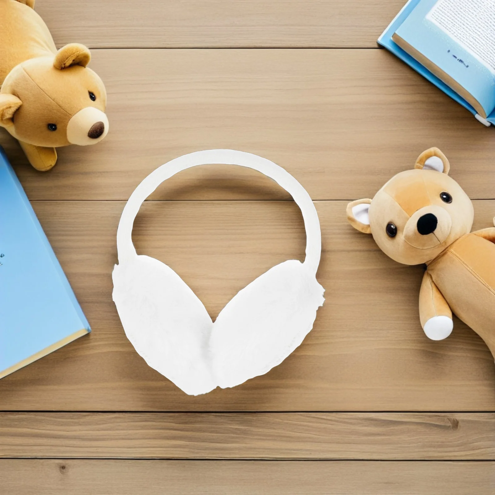 Зимние детские наушники с мягкой подкладкой и высокой эластичной лентой