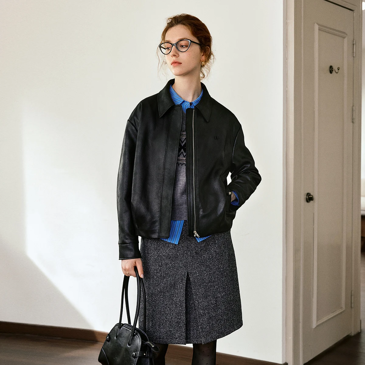 Olrain женская куртка из искусственной - Фотография_5