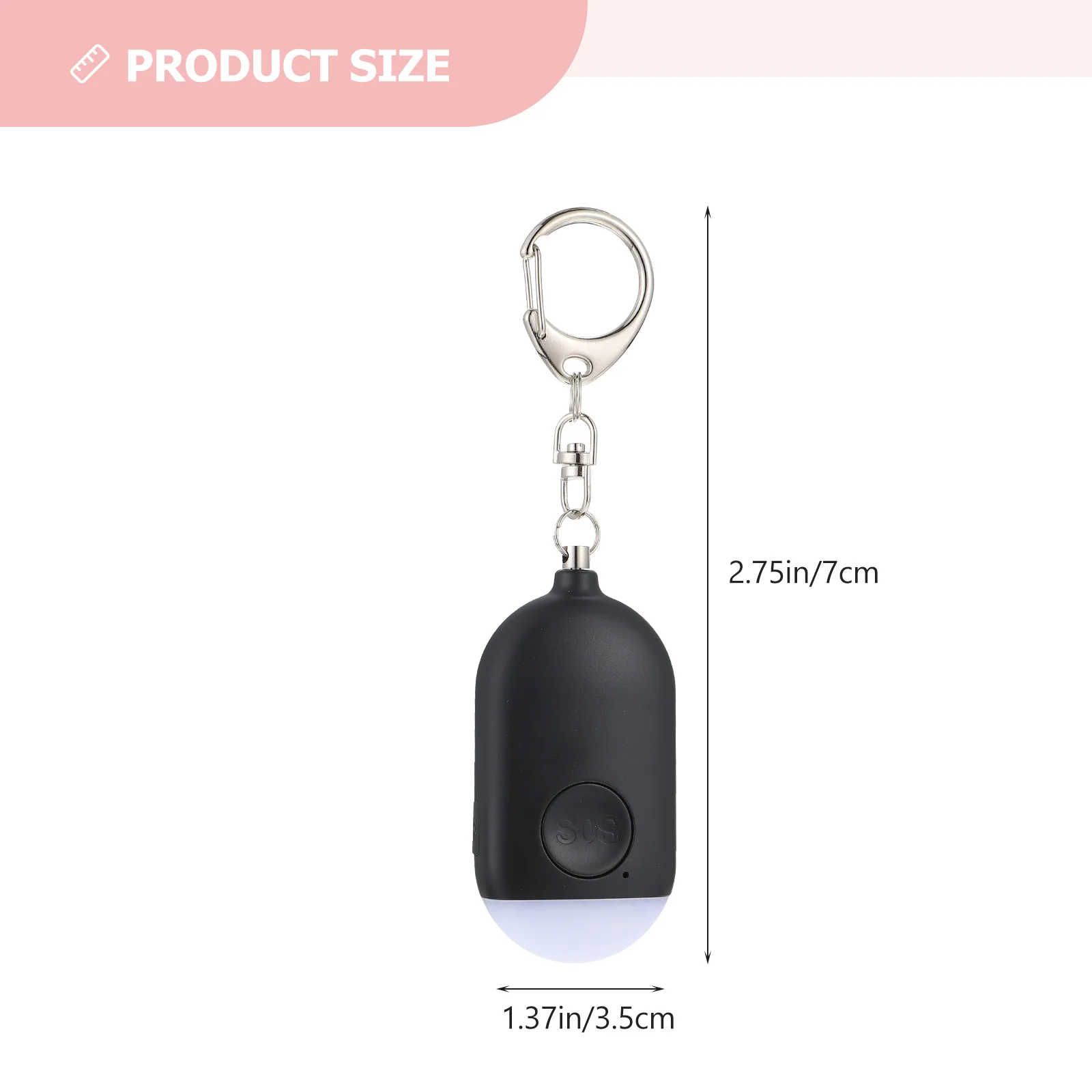 1 комплект, перезаряжаемая персональная сигнализация - Фотография_5