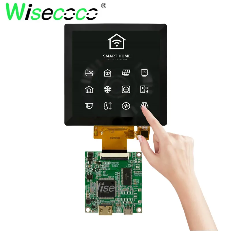 4-дюймовый квадратный жк-дисплей - Фотография_2