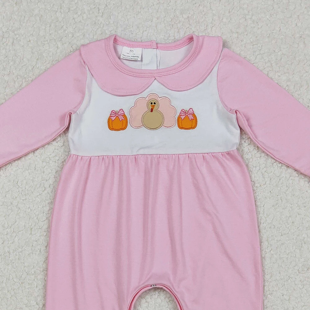 Комбинезон на день благодарения для маленьких девочек - Фотография_3