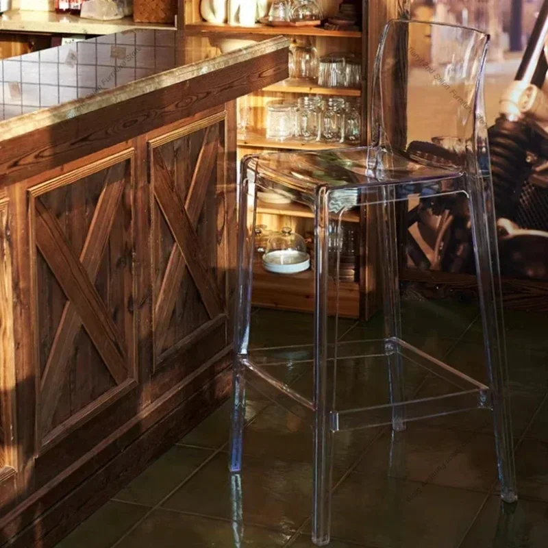 Высокие обеденные барные стулья - Фотография_2