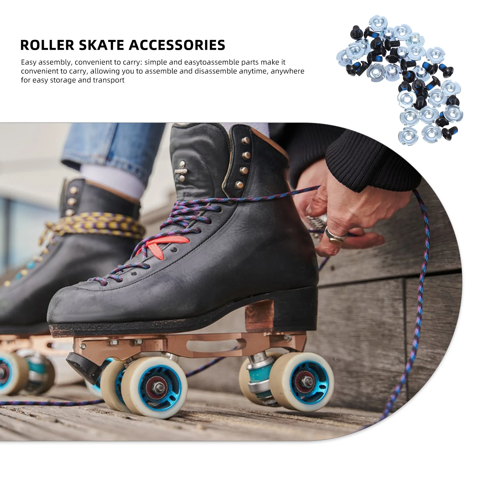 20 комплектов винтов для роликовых коньков - Фотография_2