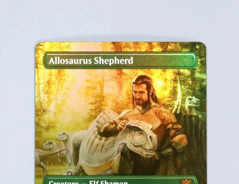 (allosaurus shepherd) фольга/голографическая