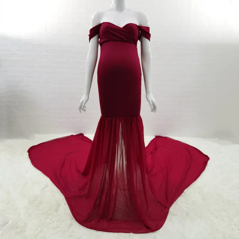 Шифоновые платья для беременных для фотосессии - Фотография_5