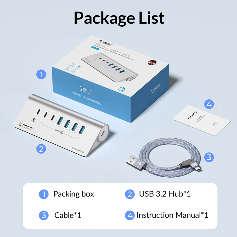 Usb 3.2 док-станция концентратор - Фотография_6