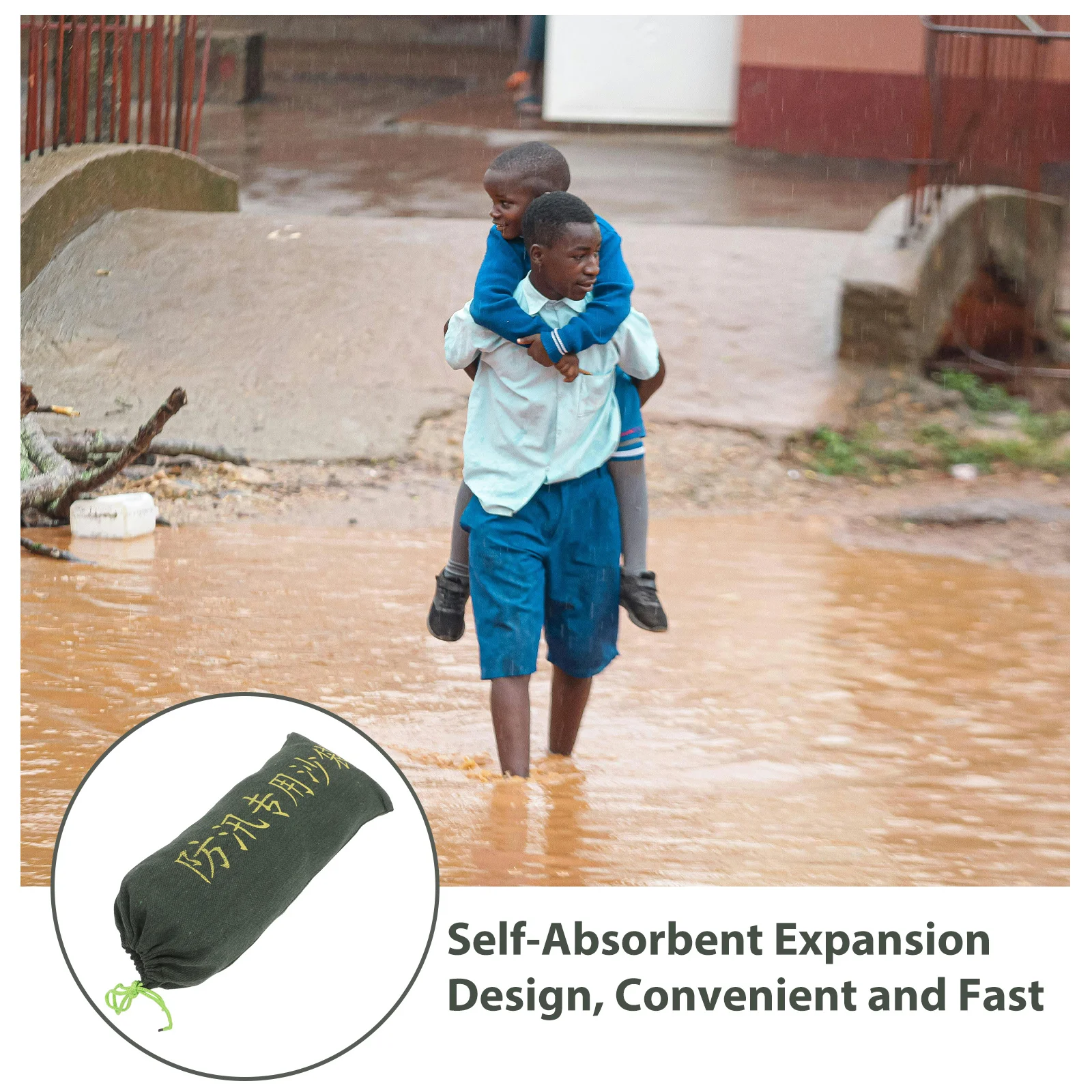 Активированный водой мешок для повенья 25x50 см - Фотография_5