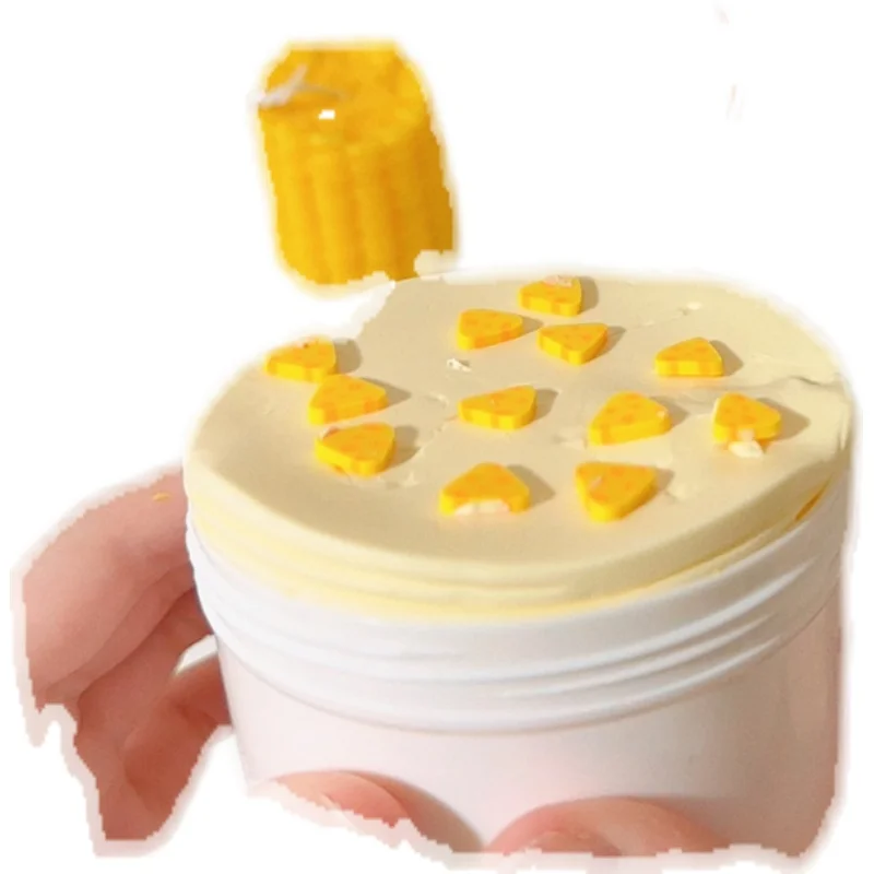 Масло, сыр, молочная крышка · игрушечная грязь - Фотография_4