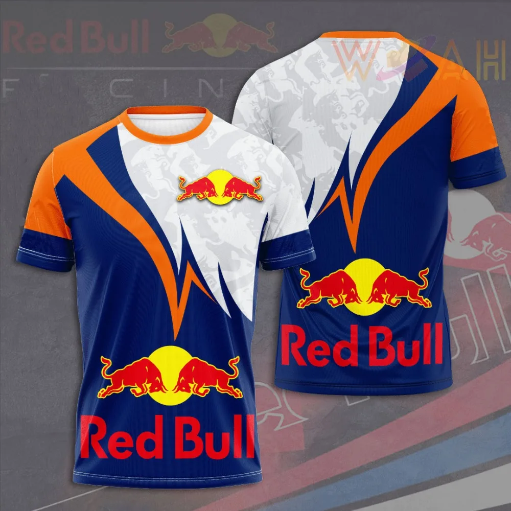 Летняя мужская футболка red bull - Фотография_5