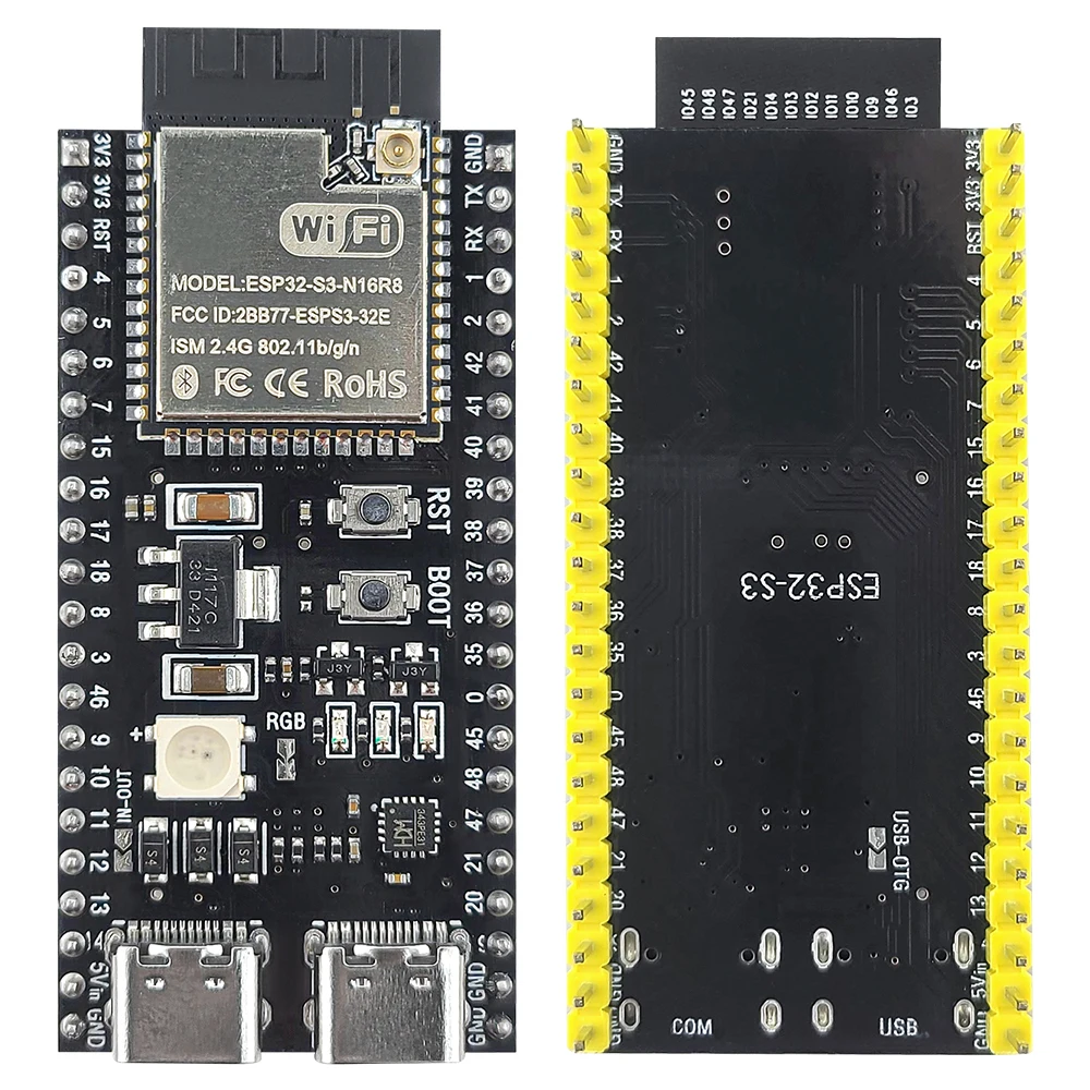 Макетная плата esp32 s3 с комплектом адаптера расширения ipex 2 - Фотография_3