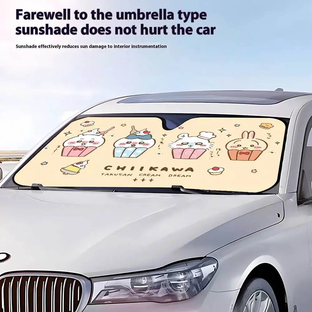 C-chiikawa автомобильный солнцезащитный - Фотография_2