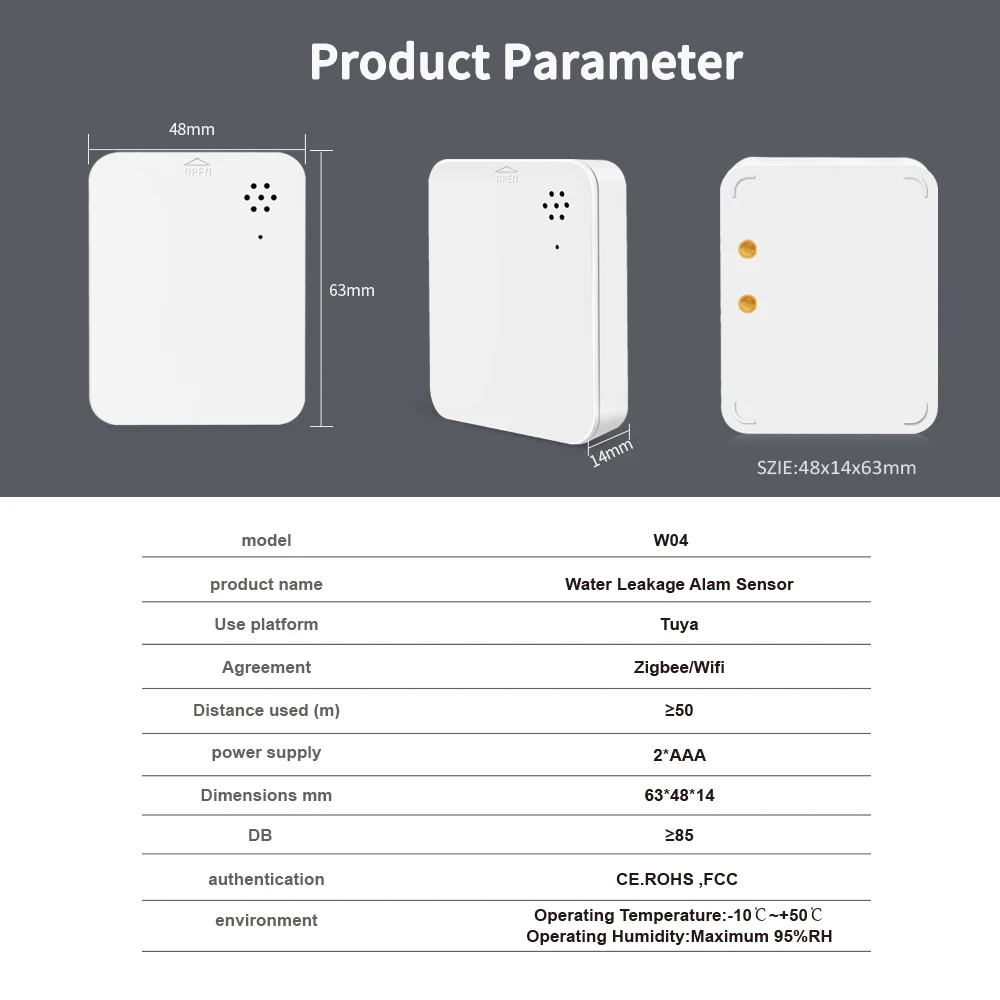 Умный датчик утечки воды - Фотография_6