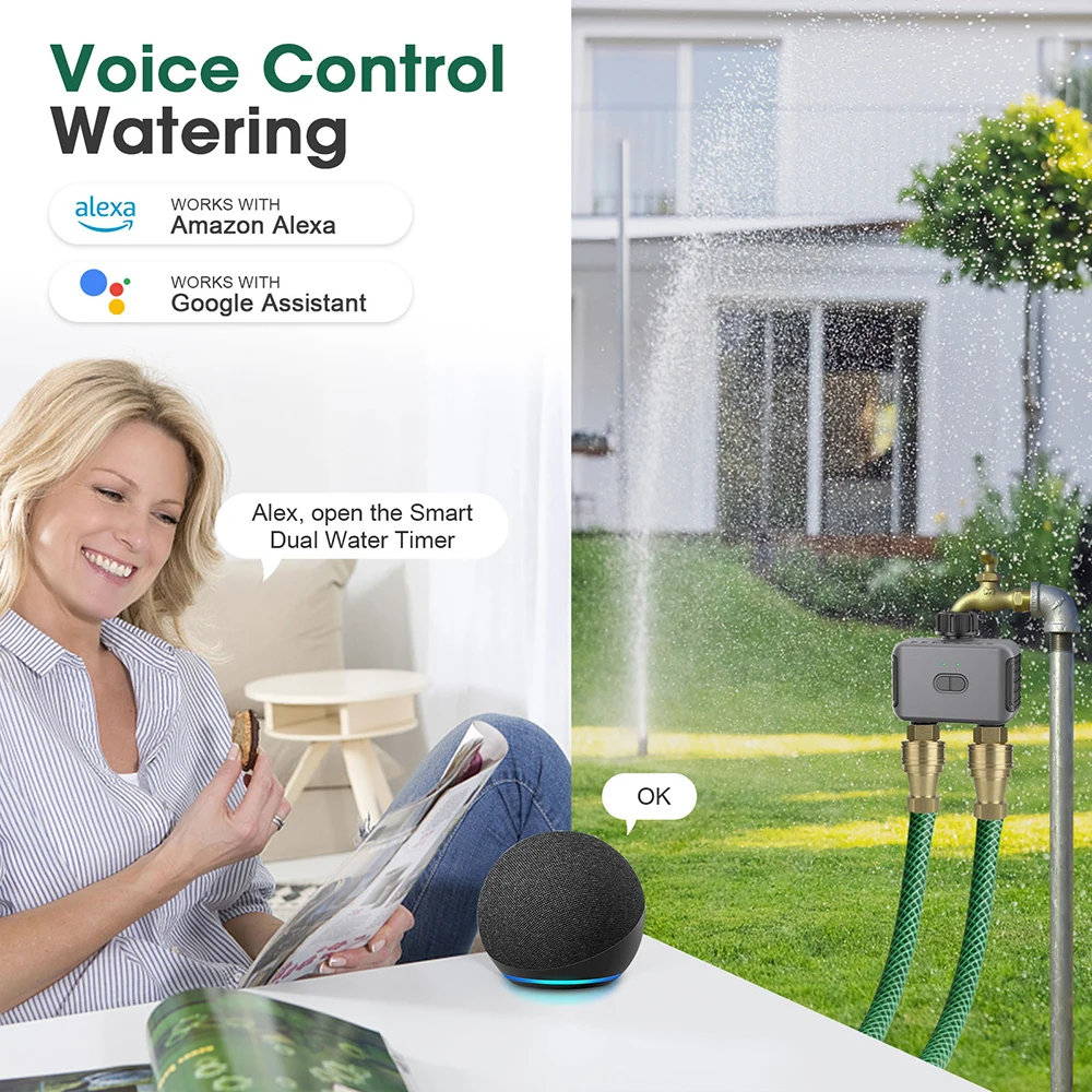 Tuya smart zigbee таймер полива - Фотография_4