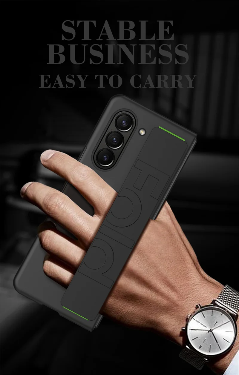 Матовый жесткий пластиковый чехол для samsung galaxy z fold 5 4 3 6 - Фотография_6